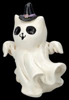 Cat Figurine in Ghost Costume - Spookitty