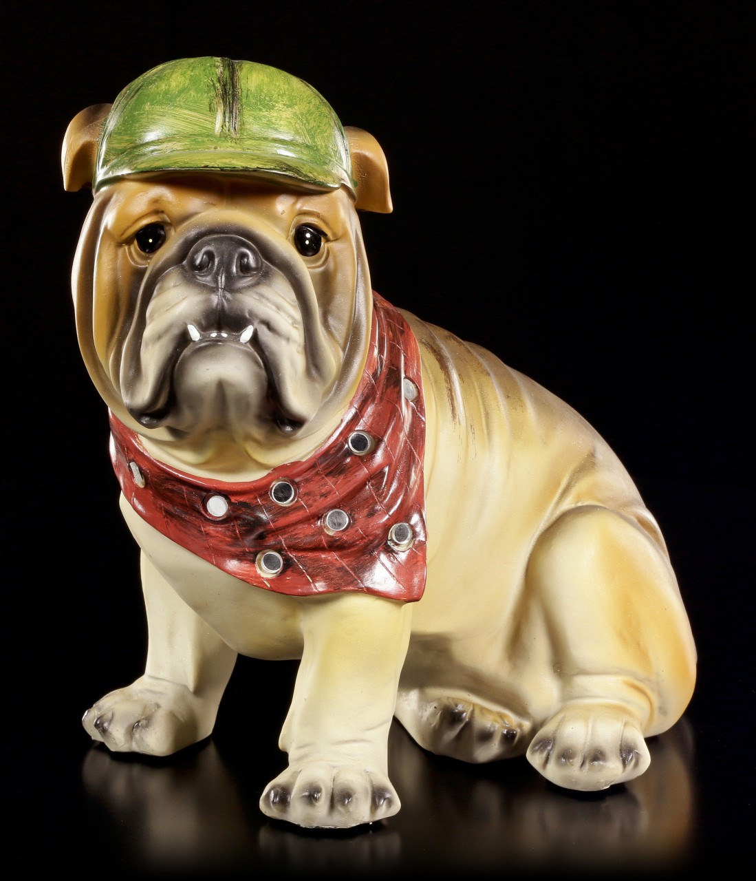 Curious Dog Figurine - Bulldog