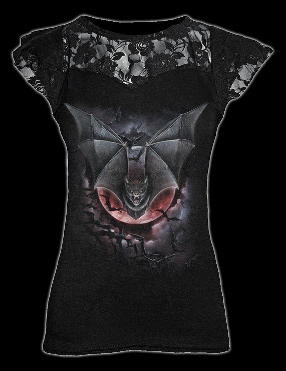 Netz Shirt - Vampire Bat
