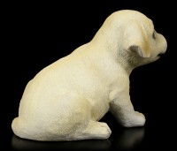 Gartenfigur - Labrador Welpe sitzend