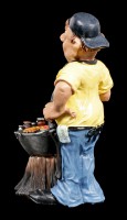 BBQ-Master Figurine with Meat and Sausages