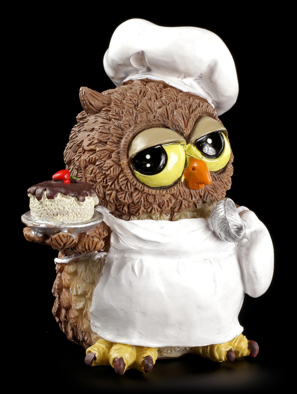 Funny Owl Figurine - Cook