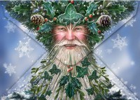Fantasy Weihnachtskarte - Surprise Gift inkl. Umschlag