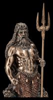 Poseidon Figur - Griechischer Gott mit Dreizack