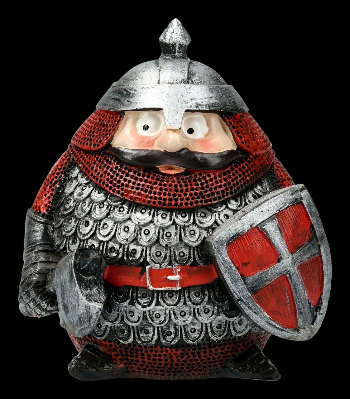 Funny Knight Figurine - Sir Round