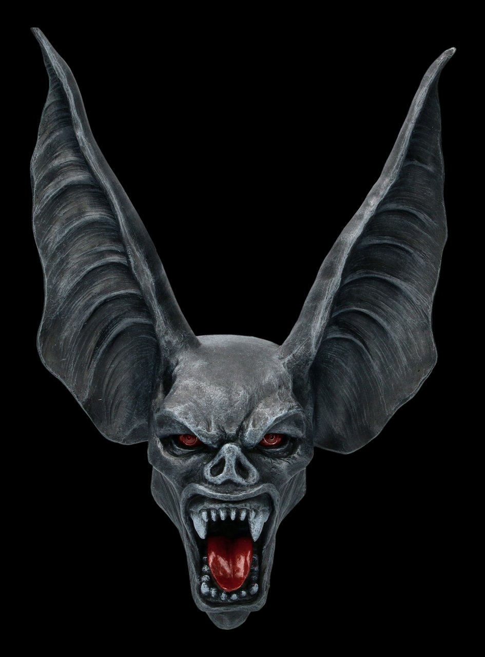 Horror Bat Wall Plaque - Night Stalker