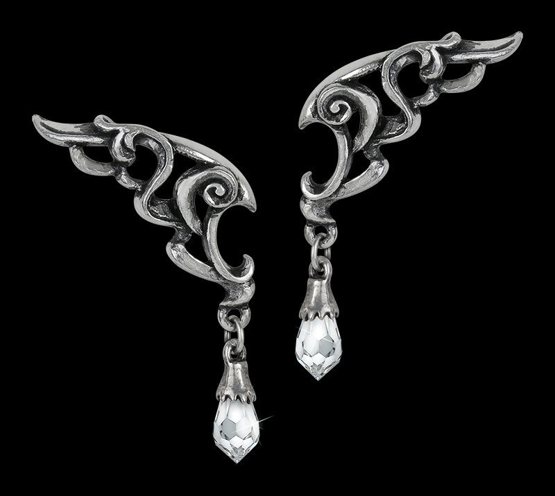 Wings of Eternity - Alchemy Gothic Earrings