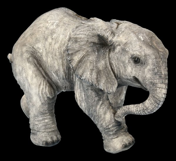 Spardose - Baby Elefant laufend