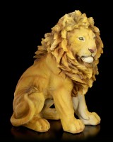 Große Löwen Figur sitzend