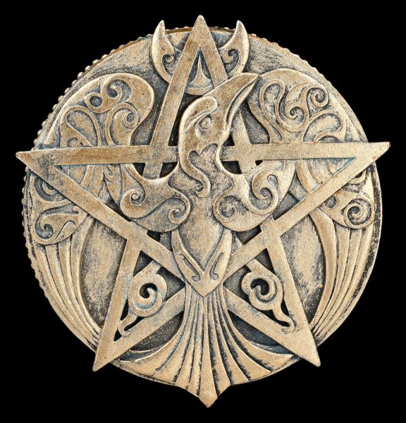 Schatulle - Keltischer Rabe