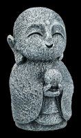 Lächelnde Jizo Mönch Figur - Kshitigarbha