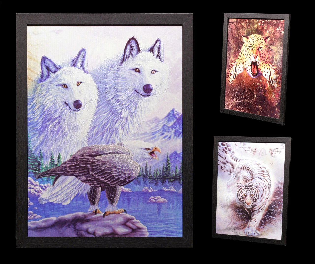 3D-Picture in Frame 3in1 - Wildlife