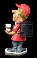 Funny Job Figurine - Food Delivery Boy