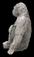 Gorilla Figur - Antik-Silber