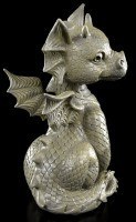 Outdoor Statue - Baby Dragon sitting