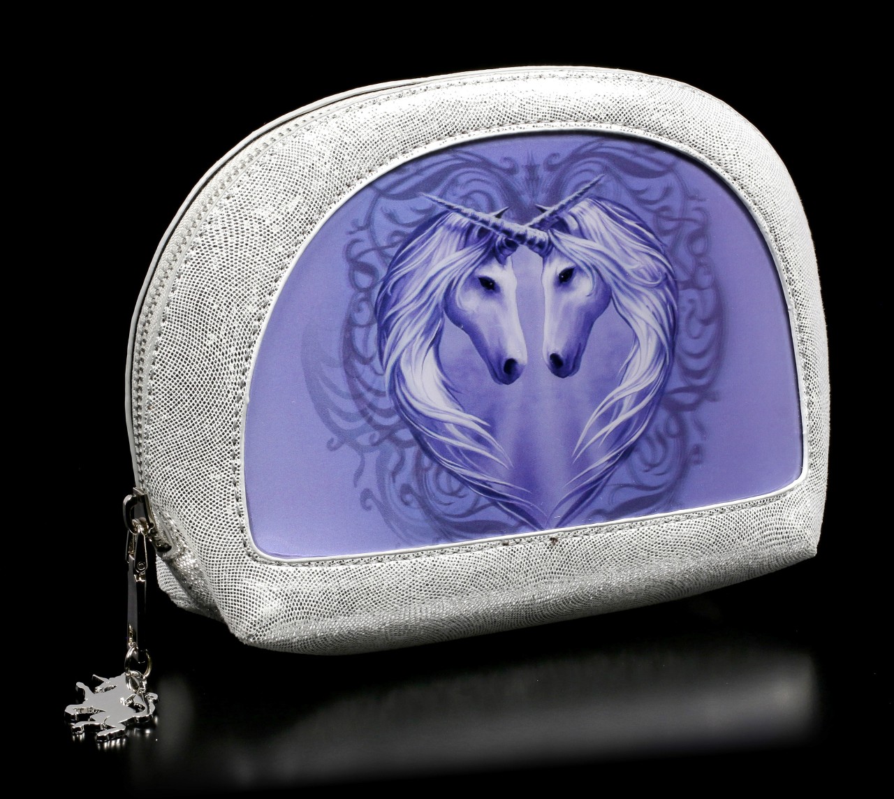 Kosmetik Tasche mit 3D Einhorn - Unicorn Heart