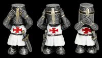 Kreuzritter Figuren 3er Set - Drei weise Ritter