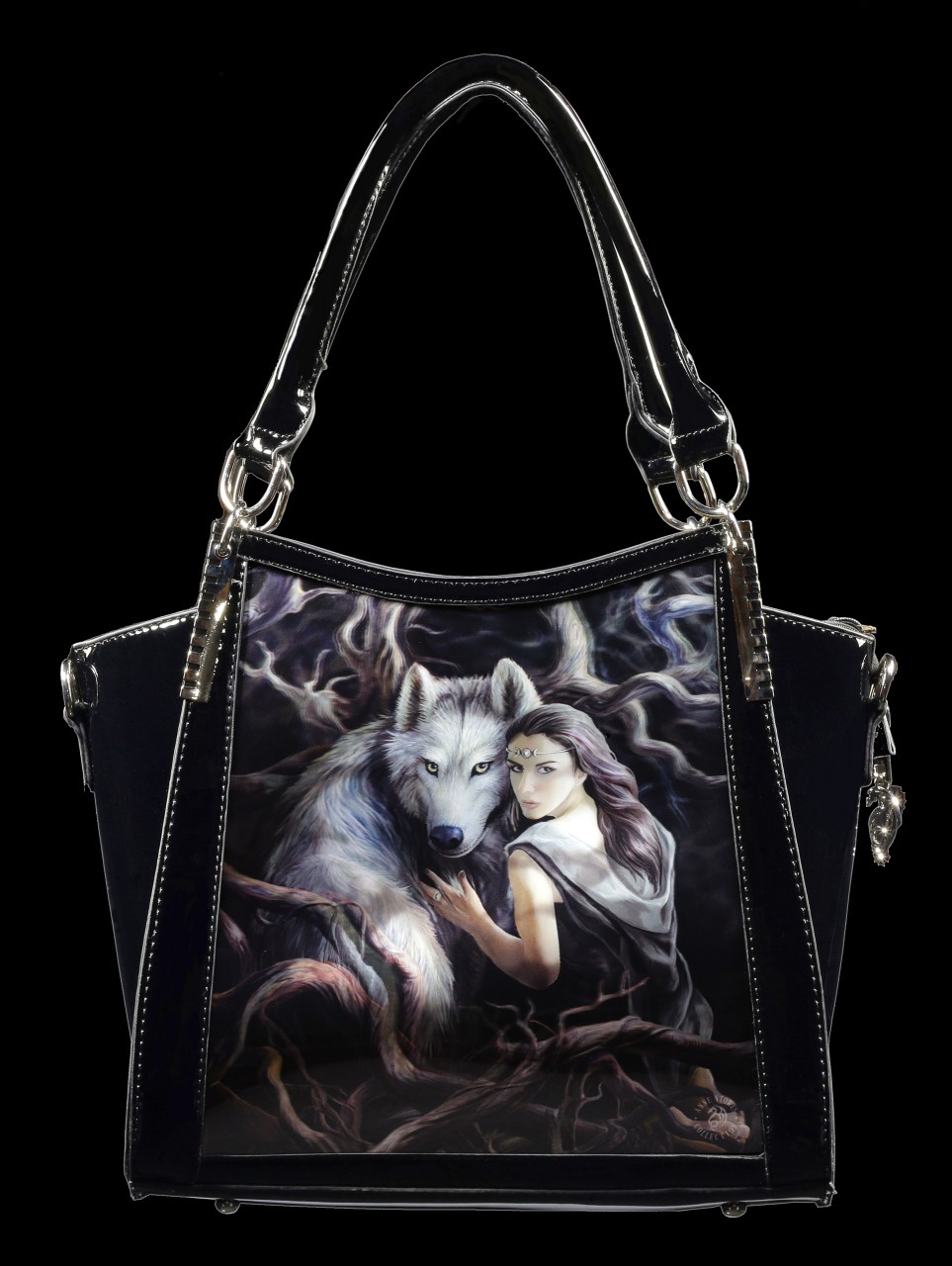 3D Fantasy Handbag with Wolf - Soul Bond