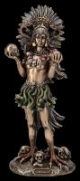 Coatlicue Figurine - Aztec Goddess with Snake Skirt
