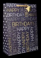 Gift Bag - Happy Birthday - Small Letters