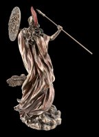Athena Figur - Göttin mit Speer und Eule