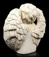 Angel Figurine - Cherub engrossed in Prayer