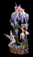 Fairy Figurines with Dragon - Fantasy Paradise
