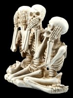 Skeleton Figurines - No Evil