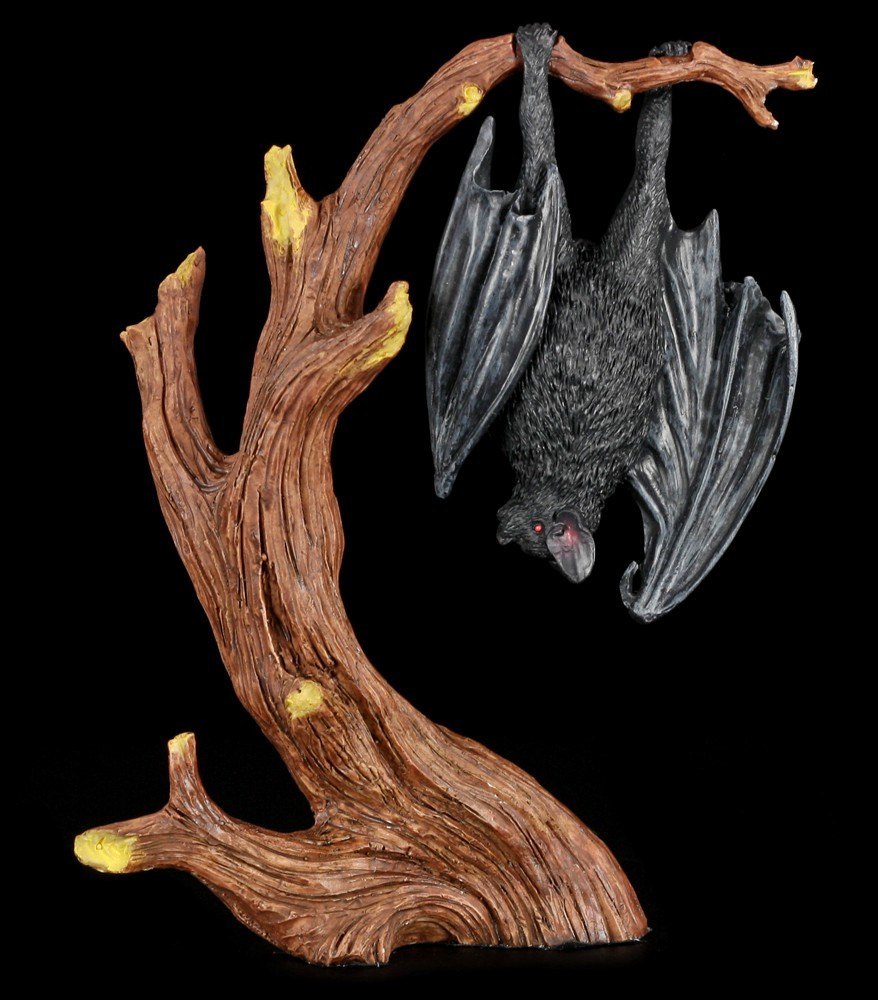 Bat Figurine hanging on Tree