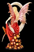 Fairy Figurine with Phoenix - Fire Moon by Nene Thomas