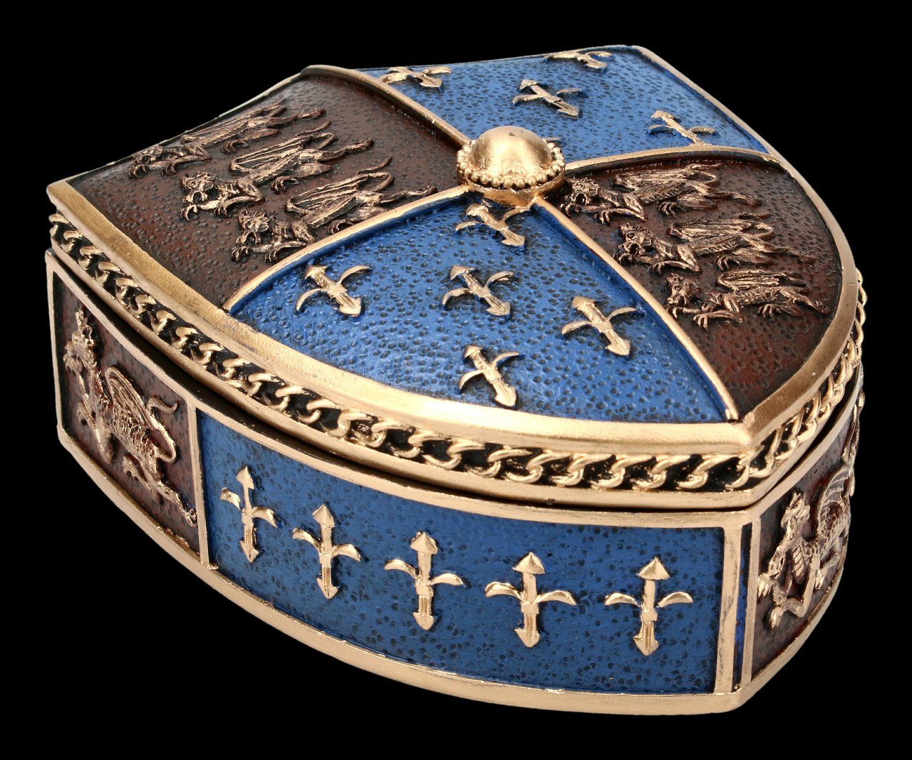 Mittelalter Wappen Box