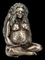 Tausendjährige Gaia Figur - Mutter Erde bronziert