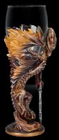 Glass Goblet Dragon - Flame Blade