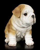 Dog Figurine - Bulldog Puppy