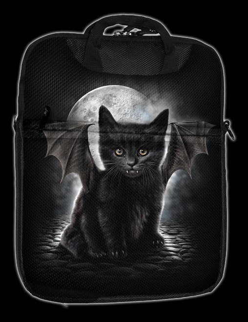 Bat Cat - Spiral Tablet Shoulder Bag