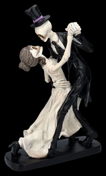 Skeleton Figurine - Dancing Bride and Groom