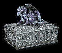 Square Dragon Box purple