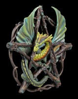 Forest Pentagram Dragon - Anne Stokes