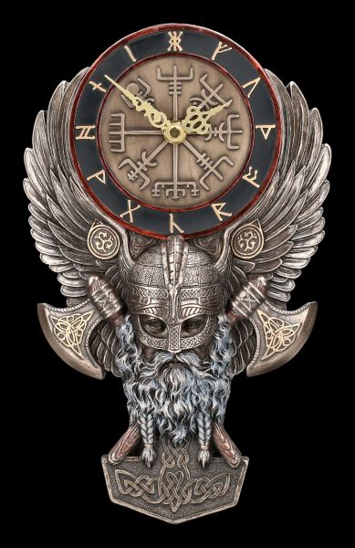 Wall Clock Viking - Vegvisir