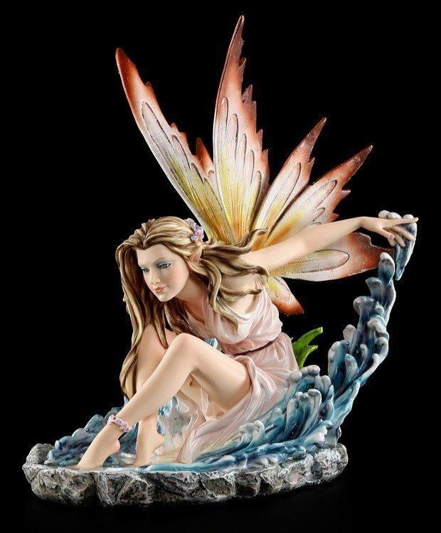 Elemental Fairy Figurine - Llayda Conjures Up Water