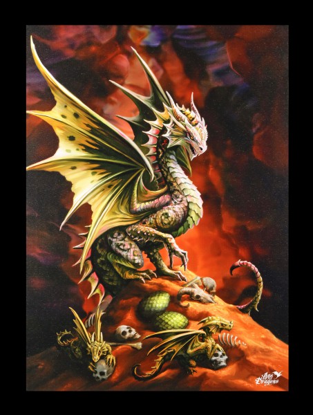 Large Canvas - Age of Dragons - Desert Dragon