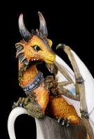 Dragon Figurine - Mead by Stanley Morrison