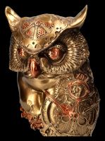 Steampunk Eulen Figur - Ohm Owl