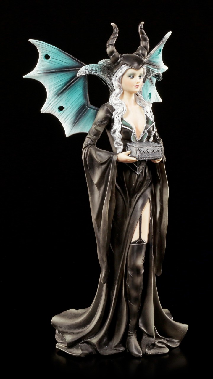 Dark Angel Figurine - Daleone with Pandora's Box