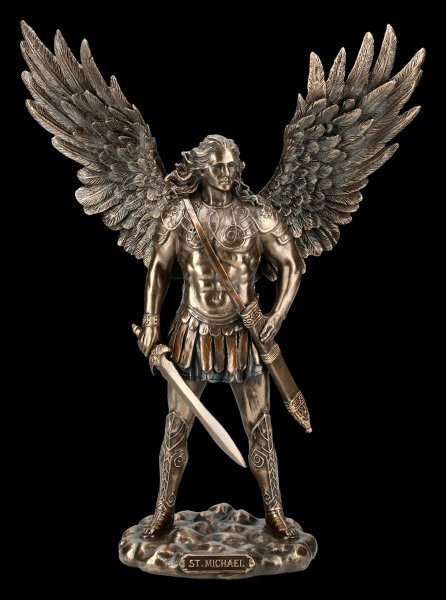 Erzengel Figur - Michael mit Schwert