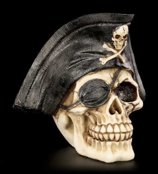 Skull - Pirate with Eye Patch