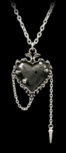 Alchemy Gothic Necklace - Witches Heart