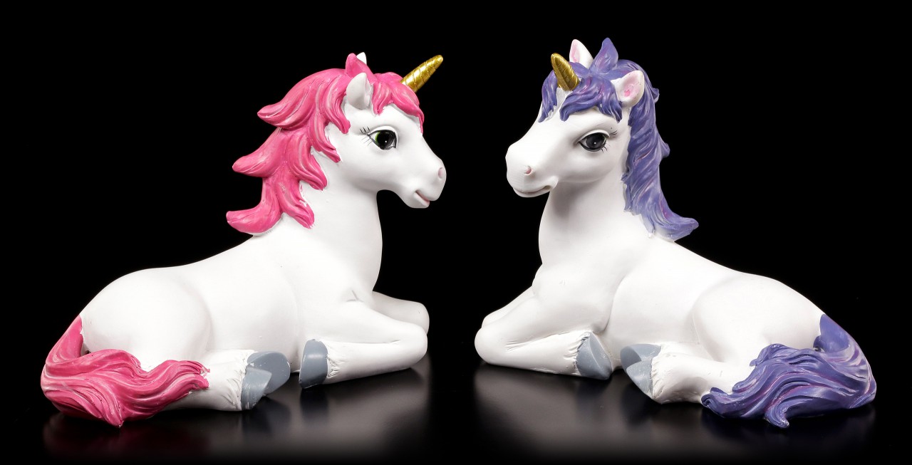 Unicorn Wishes Figurines Set of 2 - large