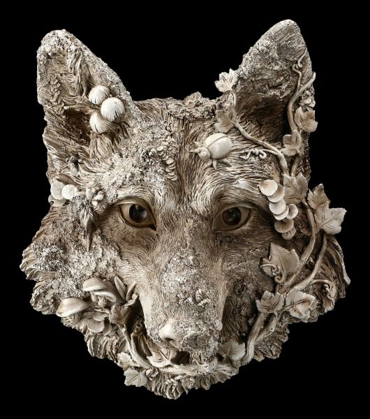 Wall Plaque Woodland - Wolf