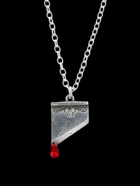 Necklace Alchemy - Guillotine Marie Antoinette